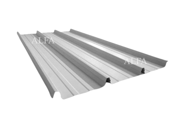 Clip lock roofing sheets