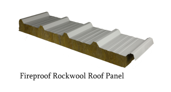 fireproof-rockwool-roof-panel